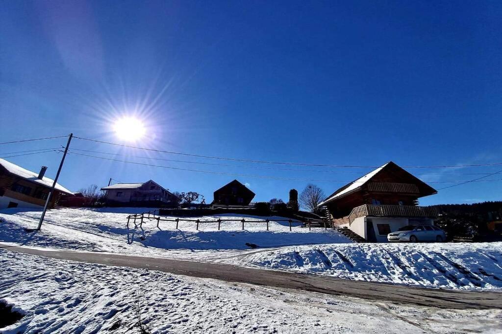 Le Bois Des Neiges Charmant Chalet Authentique A 5 Mn De Gerardmer Xonrupt-Longemer Exterior photo