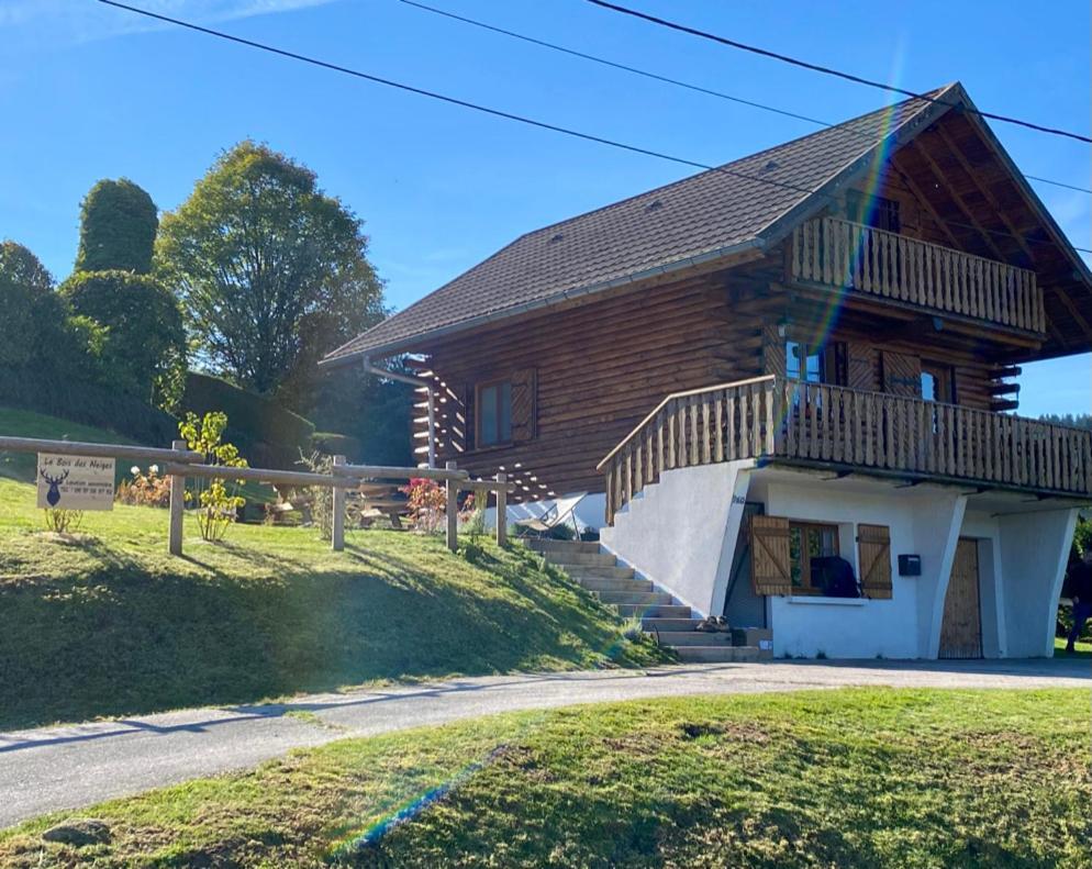 Le Bois Des Neiges Charmant Chalet Authentique A 5 Mn De Gerardmer Xonrupt-Longemer Exterior photo