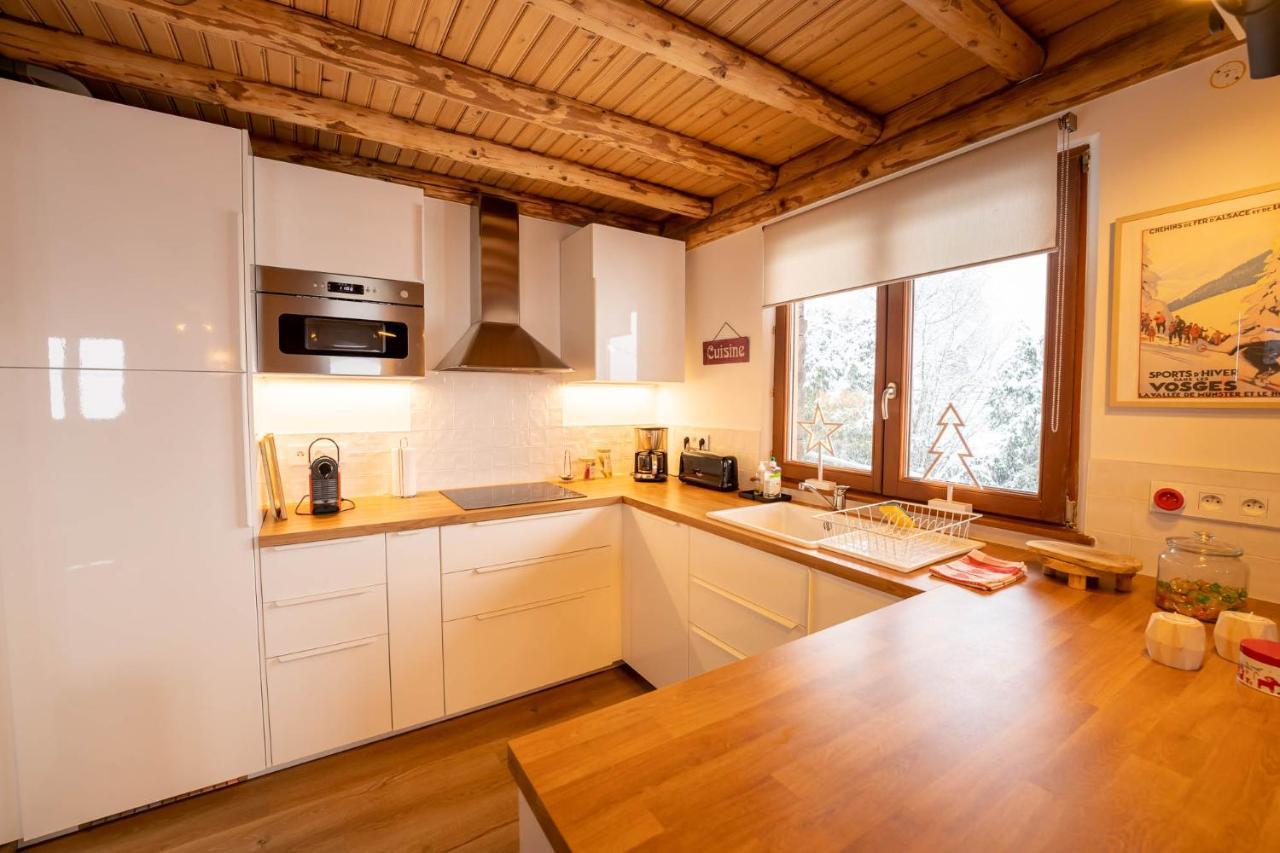Le Bois Des Neiges Charmant Chalet Authentique A 5 Mn De Gerardmer Xonrupt-Longemer Exterior photo
