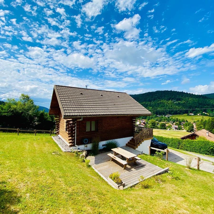 Le Bois Des Neiges Charmant Chalet Authentique A 5 Mn De Gerardmer Xonrupt-Longemer Exterior photo
